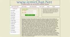 Desktop Screenshot of izmirchat.net